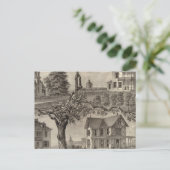 Katoen van WC Hamilton, Spring Lake, NJ Briefkaart (Staand voorkant)