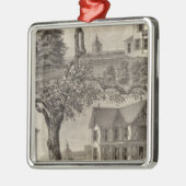 Katoen van WC Hamilton, Spring Lake, NJ Metalen Ornament (Links)