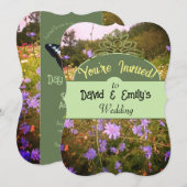 Katoen Vloeienweduwen met katteband Kaart (Voorkant / Achterkant)