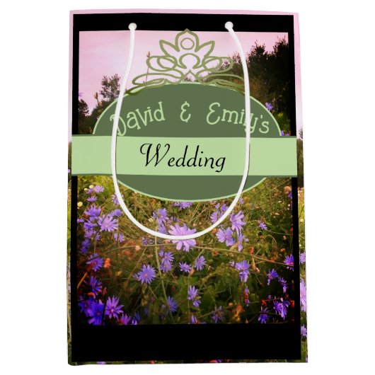 Katoen Vloerbeemdje Weddenschap Medium Cadeauzakje (Voorkant)