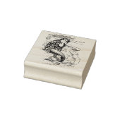 Katoen  Zeemeermin Rubberstempel (Stempel)