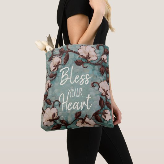 Katoen, zonder hart, aangepaste Canvas tas (Dichtbij)