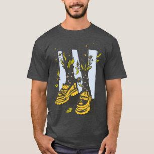 Katoenaderlakens, bloemen, overal gekweekt t-shirt