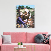 Katoenbakken 2003 canvas afdruk (Insitu (Woonkamer))