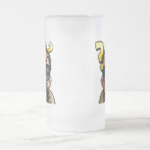 Katoenbier Frosty Matglas Bierpul (Center)