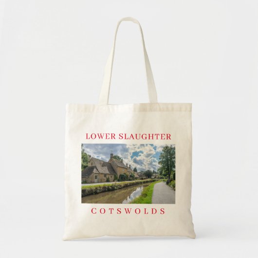 Katoenbieten Onderste canvas tas uitzicht slachten (Voorkant)