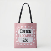 Katoenbloeiers 25 cent Canvas tas (Voorkant)