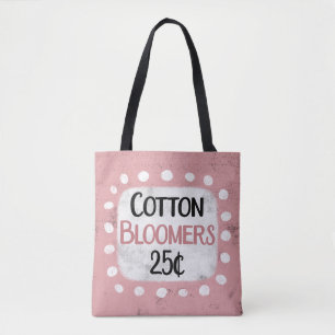 Katoenbloeiers 25 cent Canvas tas