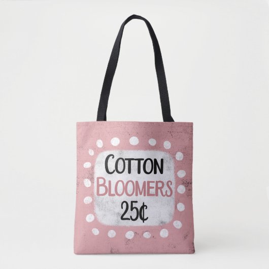 Katoenbloeiers 25 cent Canvas tas (Voorkant)