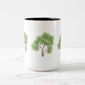 katoenboom tweekleurige koffiemok (Center)