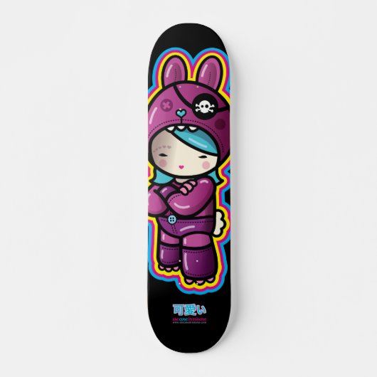 katoendek snoep persoonlijk skateboard (Voorkant)