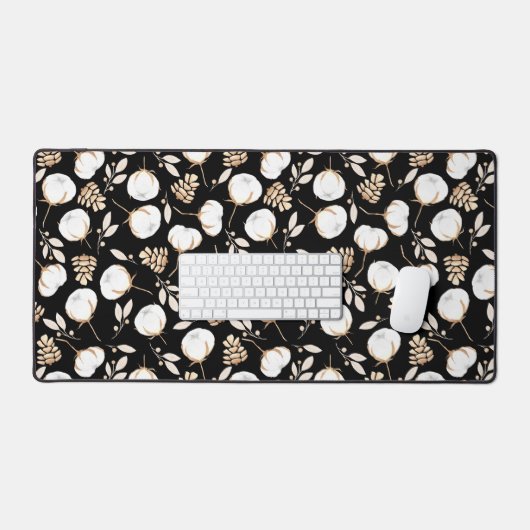 Katoenen Bloem Desk Matten (Keyboard & Muis)