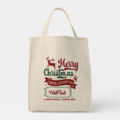 Katoenen cadeautas tote bag (Achterkant)