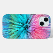 Katoenen Candy Energie-uitbarsting Fractale Kunst Case-Mate iPhone Case (Achterkant (horizontaal))