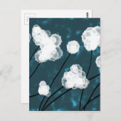 katoenen edelsteen briefkaart (Voorkant / Achterkant)