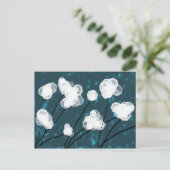 katoenen edelsteen briefkaart (Staand voorkant)