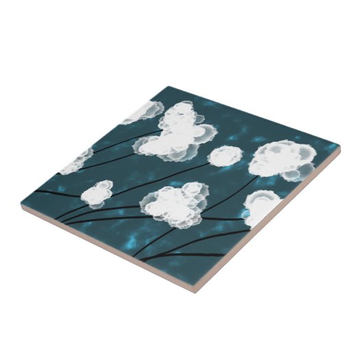 katoenen edelsteen tegeltje (Zijkant)