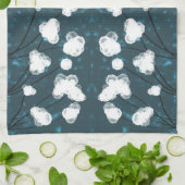 katoenen edelsteen theedoek (Gevouwen)