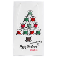 Katoenen haspel kerstboom
