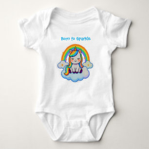 Katoenen Magische Vibes - Eenhoorn Baby T-Shirt