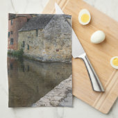 Katoenen Onderste watermolen theedoeken voor slach (Quarter Fold)