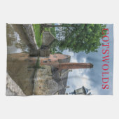 Katoenen Onderste watermolen theedoeken voor slach (Horizontaal)