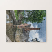 Katoenen Onderste watermolenpuzzel Legpuzzel (Horizontaal)