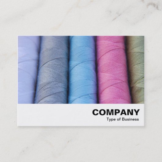 Katoenen rol visitekaartje (Voorkant)
