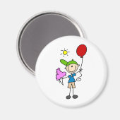 Katoenen Snoep en ballonnen bij de Fair Magnet (Voorkant / Achterkant)