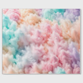 Katoenen Snoep pastel Abstract Cadeaupapier (Vlak)