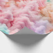 Katoenen Snoep pastel Abstract Cadeaupapier (Hoek)