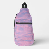 Katoenen Snoep Pink Sky Sling Bag (Voorkant)