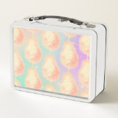 Katoenen snoep sterstof perzik blauwgroen paarse p (Achterkant)