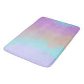 Katoenen Snoep Swirl Digitale Print Badmat (Gekanteld)