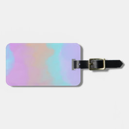 Katoenen Snoep Swirl Digitale Print Bagagelabel