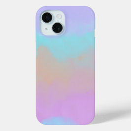 Katoenen Snoep Swirl Digitale Print iPhone 15 Case