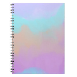 Katoenen Snoep Swirl Digitale Print Notitieboek