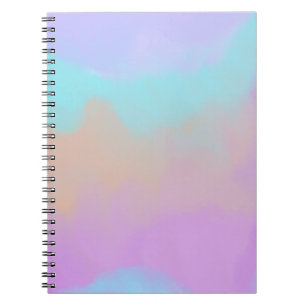 Katoenen Snoep Swirl Digitale Print Notitieboek