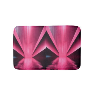 Katoenen Snoep Wolken: Roze badmat" "Blush Bloom: Badmat