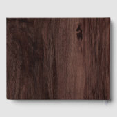 Katoenen stengels in pitcher bruiloft gastenboek (Achterkant)