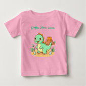 Katoenen T-shirt - Dinosaurus Pret (Voorkant)