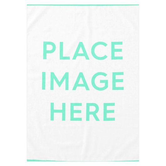 Katoenen tafelkleed, 60 "x84" tafelkleed (Voorkant)