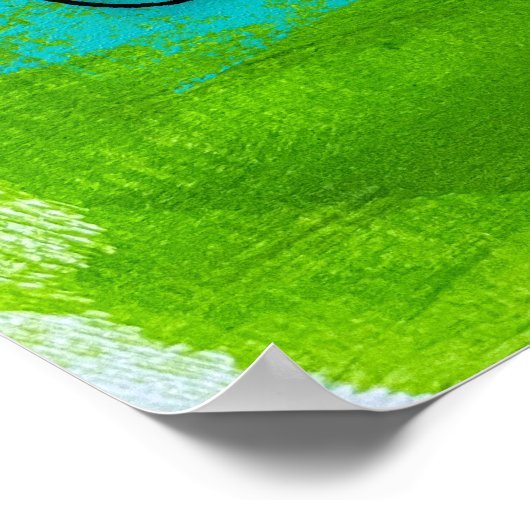 Katoenen wattenstaafje Poster Wall Art - Funny Bad (Hoek)