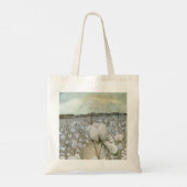 Katoenen zonsondergang tote bag (Achterkant)