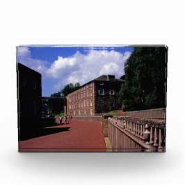 Katoenfabriek bij New Lanark Postcard Poster Fotoblokken