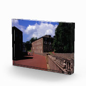 Katoenfabriek bij New Lanark Postcard Poster Fotoblokken (Rechts)