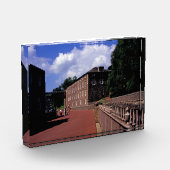 Katoenfabriek bij New Lanark Postcard Poster Fotoblokken (Links)