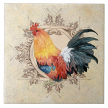  katoenhoudend Rustic Rooster Kitchen Decor