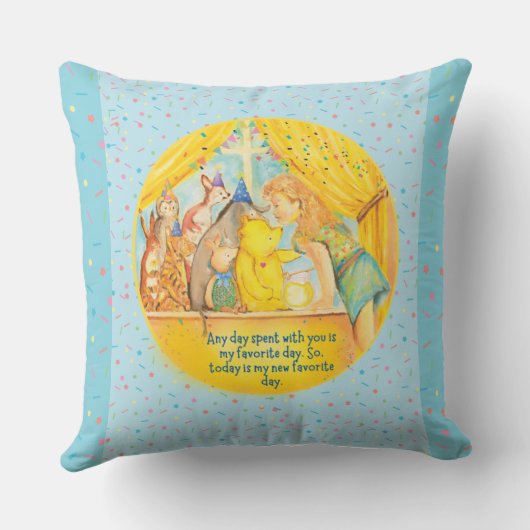 katoenkussen kussen (Achterkant)