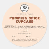 Katoenlabel Startbakkerij-onderdelen sticker (Voorkant)